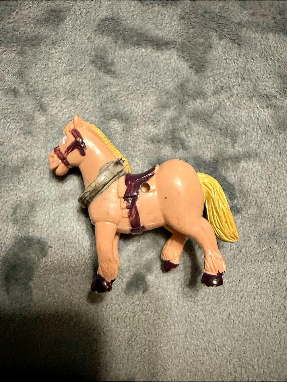 Horse Figure Brown & Yellow